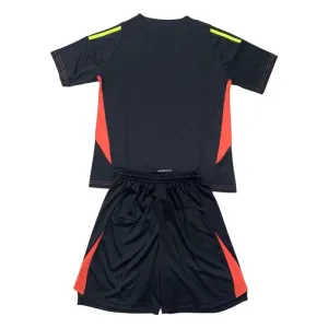 Real Madrid Djeca Golmanski Nogometni Dresovi 2024/25 Gostujući (+ Kratke Hlače)