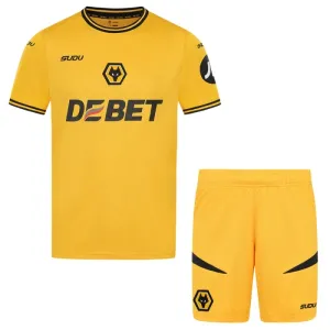Wolverhampton Wanderers Djeca Nogometni Dresovi 2024/25 Domaći (+ Kratke Hlače)
