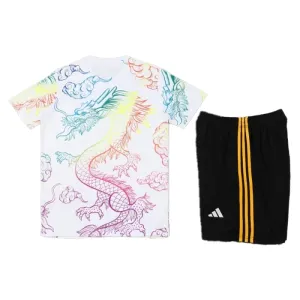 Real Madrid Djeca Nogometni Dresovi 2024/25 sa Zmajem Bijela (+ Kratke Hlače)