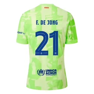 FC Barcelona Frenkie de Jong 21 Nogometni Dresovi 2024/25 Treći