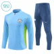Manchester City Djeca Duks komplet za trening Četvrtina Zip 2024/25 Plava Manchester City Djeca Duks komplet za trening Četvrtina Zip 2024/25 Plava