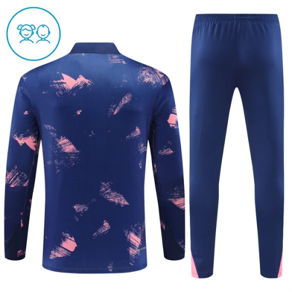 Paris Saint-Germain Djeca Duks komplet za trening Četvrtina Zip 2024/25 Navy