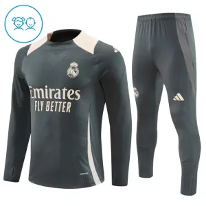 Real Madrid Djeca Trening Dres Komplet 2024/25 Siva