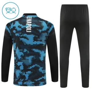 SSC Napoli Djeca Duks komplet za trening Četvrtina Zip 2024/25 Navy