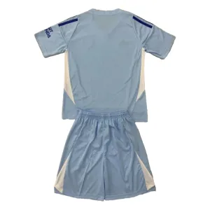 Arsenal Djeca Golmanski Nogometni Dresovi 2024/25 Plava (+ Kratke Hlače)