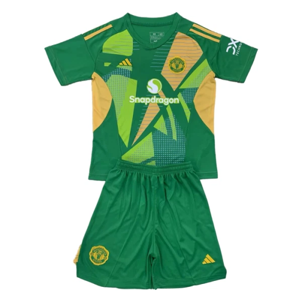 Manchester United Djeca Golmanski Nogometni Dresovi 2024/25 (+ Kratke Hlače)