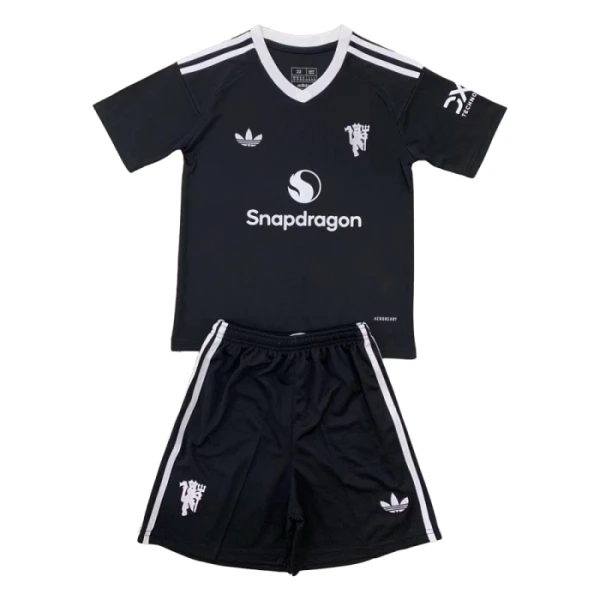 Manchester United Djeca Golmanski Nogometni Dresovi 2024/25 Treći (+ Kratke Hlače)