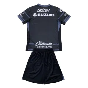 Pumas UNAM Djeca Golmanski Nogometni Dresovi 2024/25 Crna (+ Kratke Hlače)