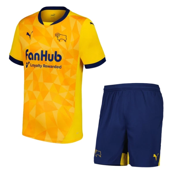 Derby County Djeca Nogometni Dresovi 2024/25 Treći (+ Kratke Hlače)