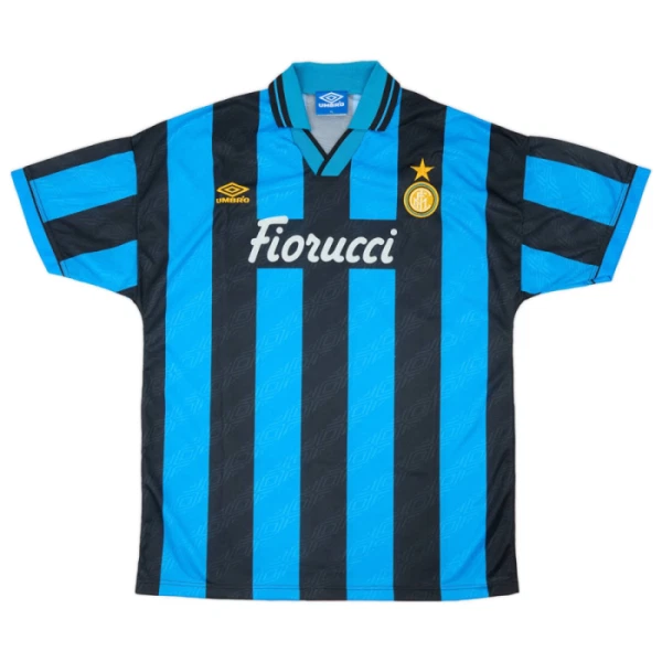 Inter Milan 1994-95 Nogometni Dresovi Retro Domaći Inter Milan 1994-95 Nogometni Dresovi Retro Domaći