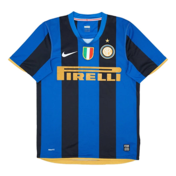 Inter Milan 2008-09 Nogometni Dresovi Retro Domaći Inter Milan 2008-09 Nogometni Dresovi Retro Domaći