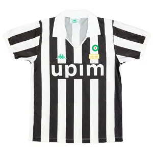 Juventus Nogometni Dresovi 1991-92 Retro Domaći
