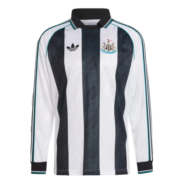 Newcastle United Nogometni Dresovi 2024/25 Retro Dugi rukav Newcastle United Nogometni Dresovi 2024/25 Retro Dugi rukav