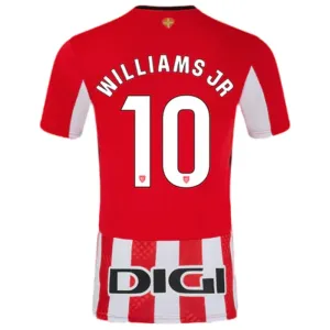 Athletic Bilbao Williams JR 10 Nogometni Dresovi 2024/25 Domaći