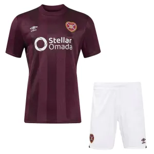 Hearts Djeca Nogometni Dresovi 2024/25 Domaći (+ Kratke Hlače)