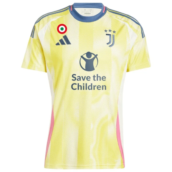 Juventus SaveChildren Nogometni Dresovi 2024/25 Gostujući