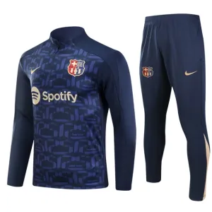 Barcelona Duks komplet za trening Četvrtina Zip 2024/25 Navy
