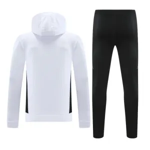 Real Madrid Komplet trenirke s kapuljačom 2024/25 Bijela