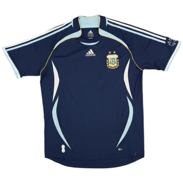 Argentina 2006 Nogometni Dresovi Retro Gostujući