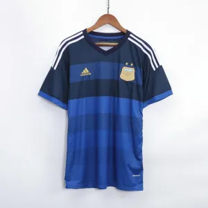 Argentina 2014 Nogometni Dresovi Retro Gostujući