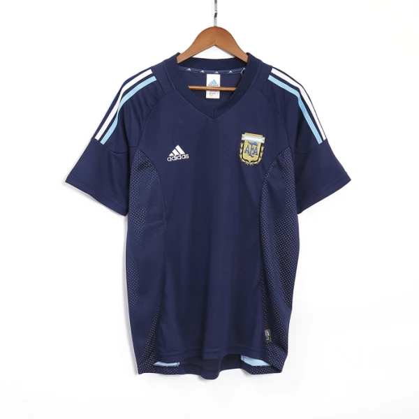 Argentina Nogometni Dresovi 2002 Retro Gostujući