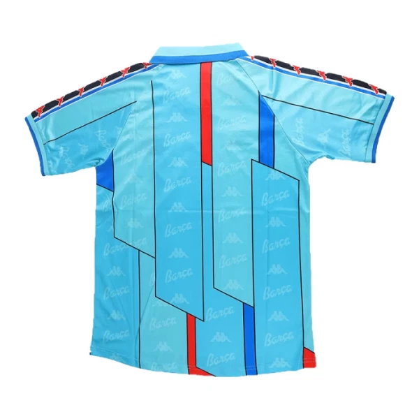 Barcelona 1996-97 Nogometni Dresovi Retro Gostujući