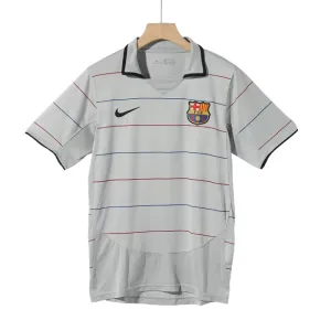 Barcelona 2003-04 Nogometni Dresovi Retro Gostujući