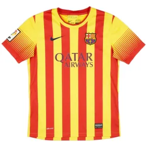 Barcelona 2013-14 Nogometni Dresovi Retro Gostujući