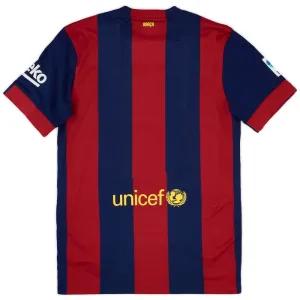 Barcelona 2014-15 Nogometni Dresovi Retro Domaći