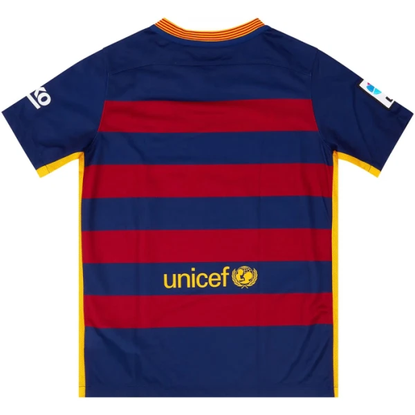 Barcelona 2015-16 Nogometni Dresovi Retro Domaći