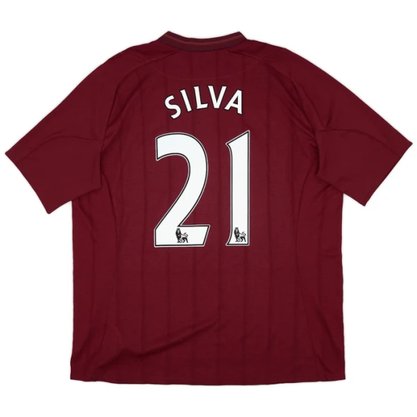 Manchester City Silva 21 2012-13 Nogometni Dresovi Gostujući