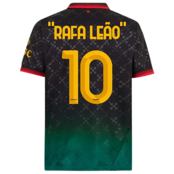 AC Milan Rafael Leão 10 Nogometni Dresovi 2024/25 Četvrta