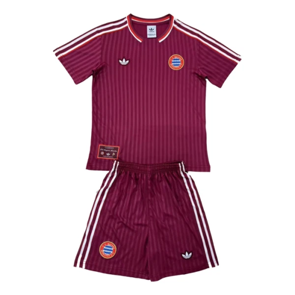 Bayern München Adidas Terrace Icon Djeca Nogometni Dresovi 2024/25 (+ Kratke Hlače)