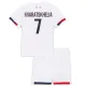 Paris Saint-Germain Khvicha Kvaratskhelia 7 Djeca Nogometni Dresovi 2024/25 Gostujući (+ Kratke Hlače) Paris Saint-Germain Khvicha Kvaratskhelia 7 Djeca Nogometni Dresovi 2024/25 Gostujući (+ Kratke Hlače)