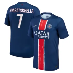 Paris Saint-Germain Khvicha Kvaratskhelia 7 Nogometni Dresovi 2024/25 Domaći