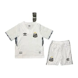 Santos FC Djeca Nogometni Dresovi 2024/25 Domaći (+ Kratke Hlače)