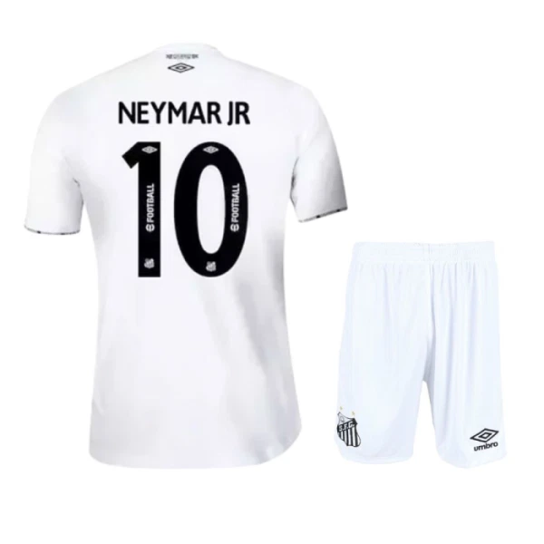 Santos FC Neymar JR 10 Djeca Nogometni Dresovi 2024/25 Domaći (+ Kratke Hlače)