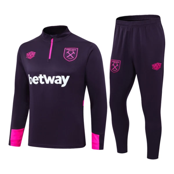 West Ham United Duks komplet za trening Četvrtina Zip 2024/25