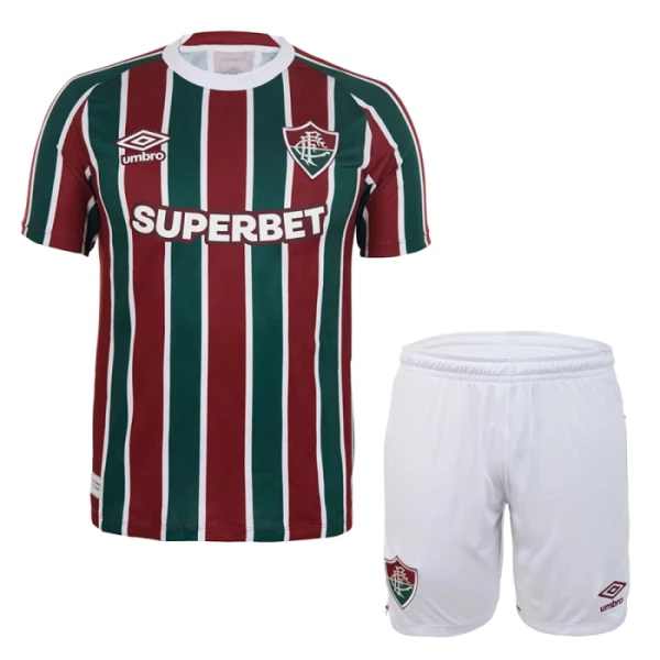 Fluminense FC Djeca Nogometni Dresovi 2025/26 Domaći (+ Kratke Hlače)