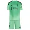 Liverpool Djeca Golmanski Nogometni Dresovi 2025/26 Zelena (+ Kratke Hlače)