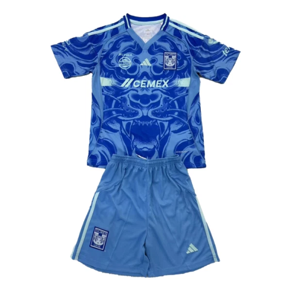 Tigres UANL Djeca Nogometni Dresovi 2025/26 Gostujući (+ Kratke Hlače)