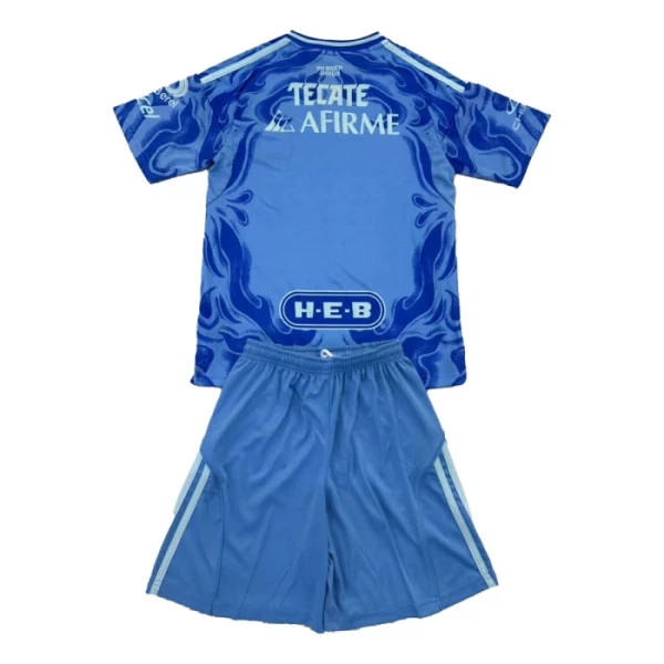Tigres UANL Djeca Nogometni Dresovi 2025/26 Gostujući (+ Kratke Hlače)