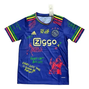 Ajax x Bob Marley Nogometni Dresovi 2024/25 Plava