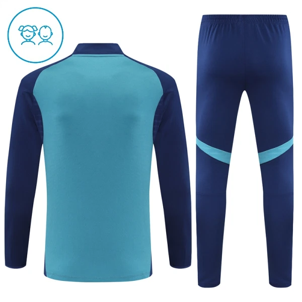 Arsenal Djeca Duks komplet za trening Četvrtina Zip 2025/26 Plava