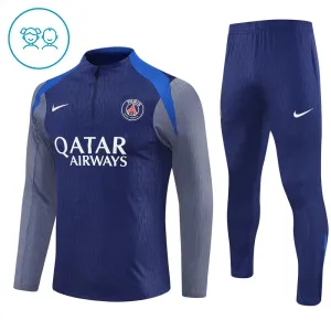 Paris Saint-Germain Djeca Duks komplet za trening Četvrtina Zip 2025/26 Navy