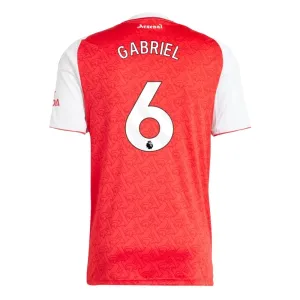 Arsenal Gabriel 6 Nogometni Dresovi 2025/26 Domaći