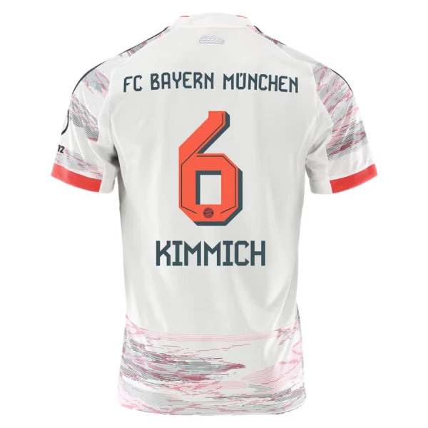 FC Bayern München Joshua Kimmich 6 Nogometni Dresovi 2025/26 Gostujući