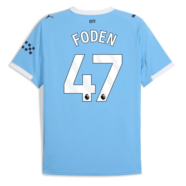 Manchester City Phil Foden 47 Nogometni Dresovi 2025/26 Domaći
