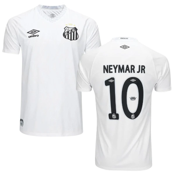 Santos FC Neymar JR 10 Nogometni Dresovi 2025/26 Domaći