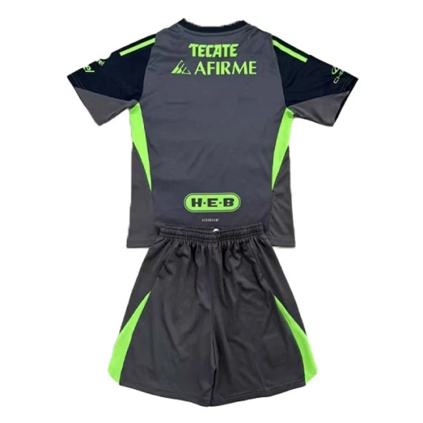 Tigres UANL Djeca Golmanski Nogometni Dresovi 2025/26 Crna (+ Kratke Hlače)